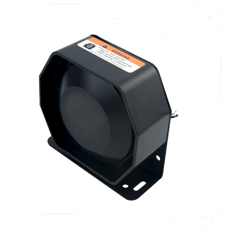 200w 12v Horn 6 Tones Ultra Light Strobe Light Loudspeaker for High Power Car Alarm